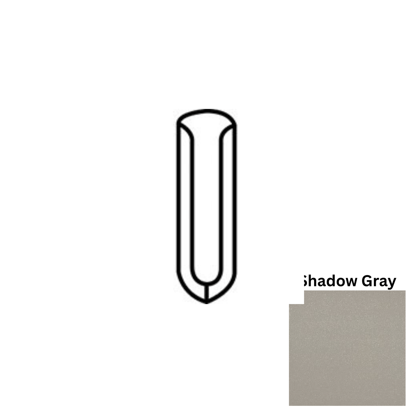 Accessory American Olean - Quarry Naturals - Shadow Gray QB3565 Cove Base Incorner Matte American Olean