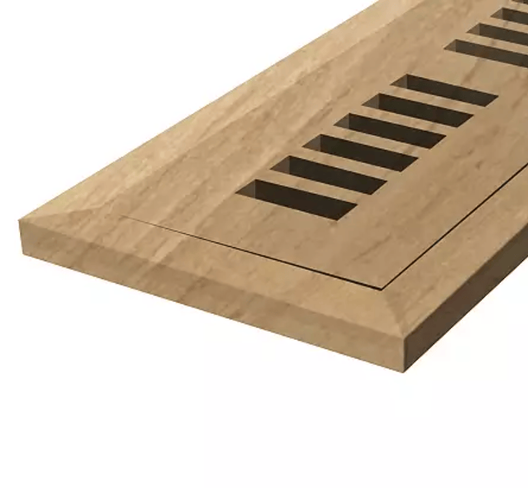 Accessory Mohawk - Wood, Vent Cover, 4x10 - Natural Linen Oak Mohawk