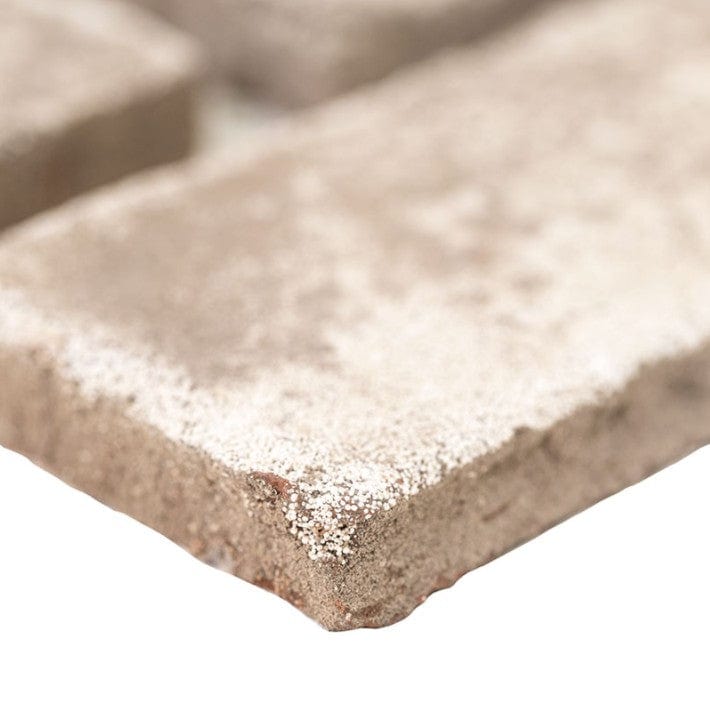 Brick MSI - BrickStaks® - Doverton Gray Clay Brick Herringbone MSI