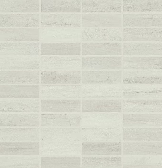 Ceramic Tile Daltile - Articulo - Editorial White - Glazed Ceramic 1x3 Mosaic Daltile