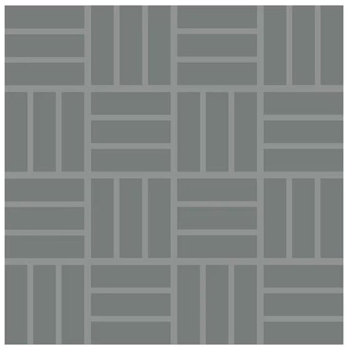 Ceramic Tile Daltile - Color Wheel Mosaic - Suede Gray 1 x 3 Lattice Weave Mosaic Box Daltile