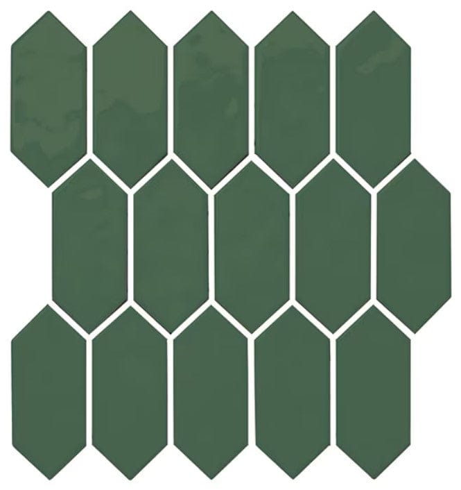 Ceramic Tile Daltile - Mythology - Cyclade 2x5 - Picket Mosaic Box Daltile