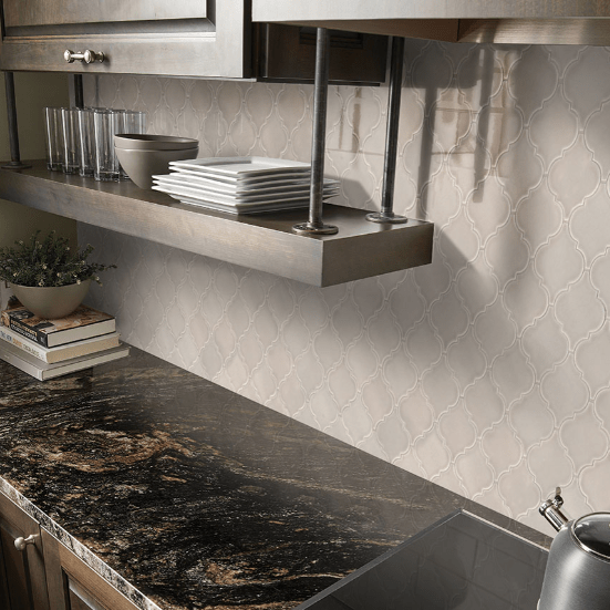Ceramic Tile MSI - Highland Park - Portico Pearl - Arabesque Tile MSI International
