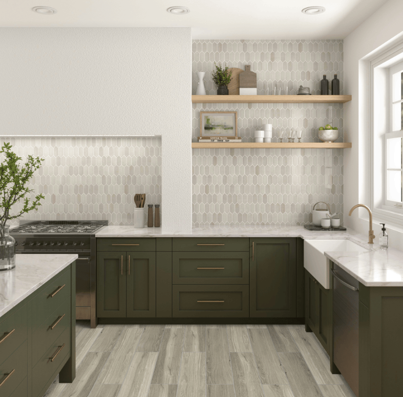 Floor Tile Daltile - Saddle Brook - Gravel Road - Tile - 6"x36" Daltile