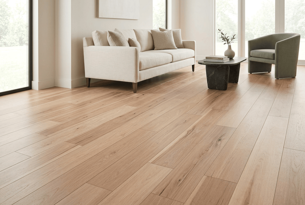 Hardwood Anderson Tuftex - Majestic Pecan - Linen - Engineered Hardwood Shaw