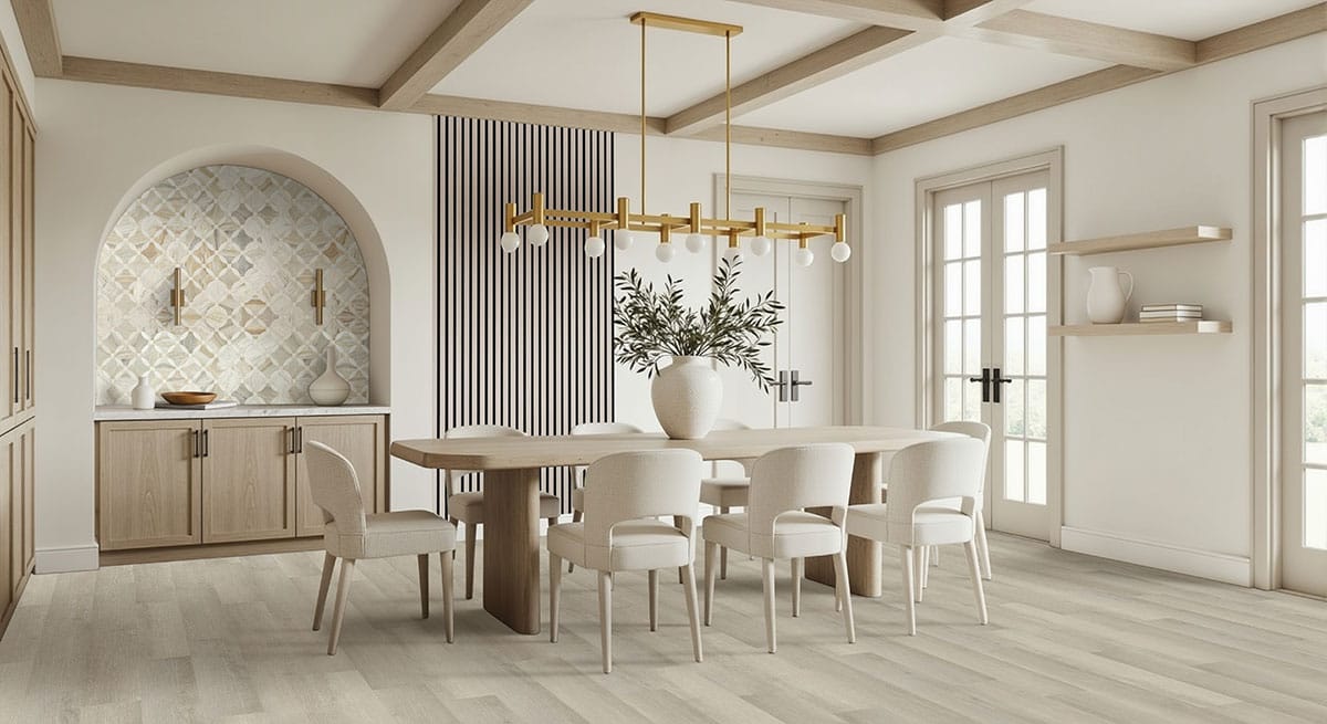 Luxury Vinyl Plank MSI - Everlife® Rigid Core - Prescott - Honeybella Oak - Luxury Vinyl Plank MSI