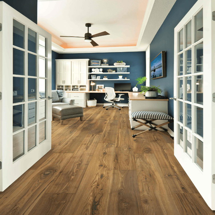 Laminate Mohawk - RevWood Premier - Morena Bluffs - Cattail Pecan - Laminate Flooring Mohawk