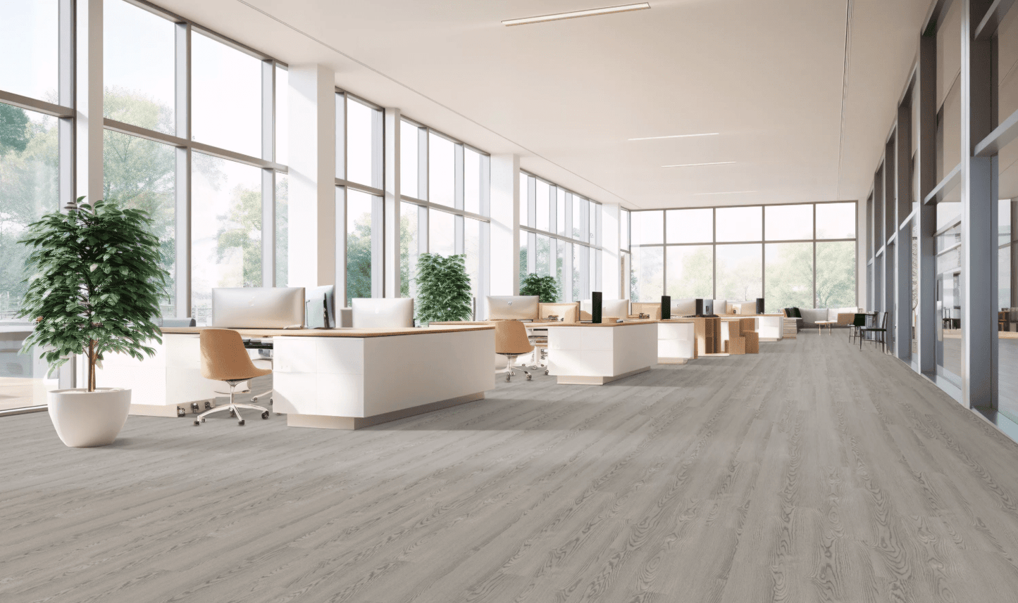 Luxury Vinyl Plank Aladdin Commercial - Forest Lawn 2.5 - Grey Mist - Luxury Vinyl Plank Aladdin