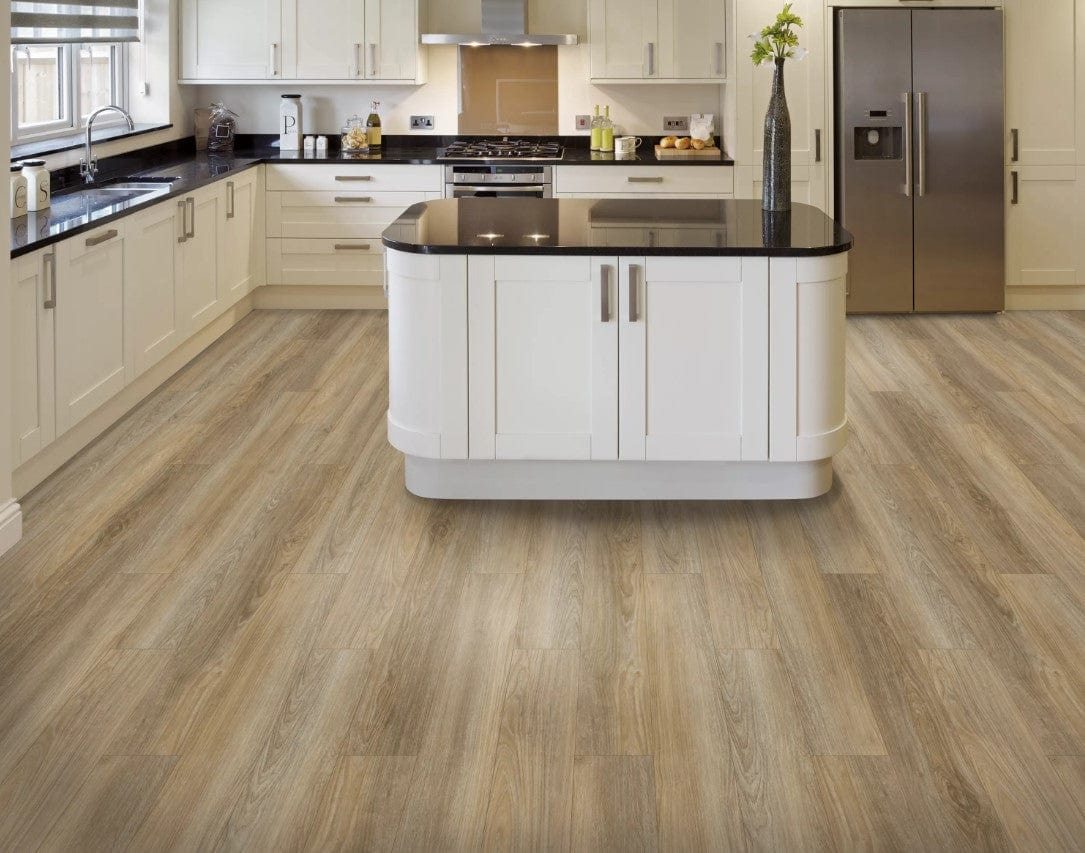 Luxury Vinyl Plank Aladdin - Mekong Delta 4.5 - Sweeper Beige - Luxury Vinyl Plank Aladdin