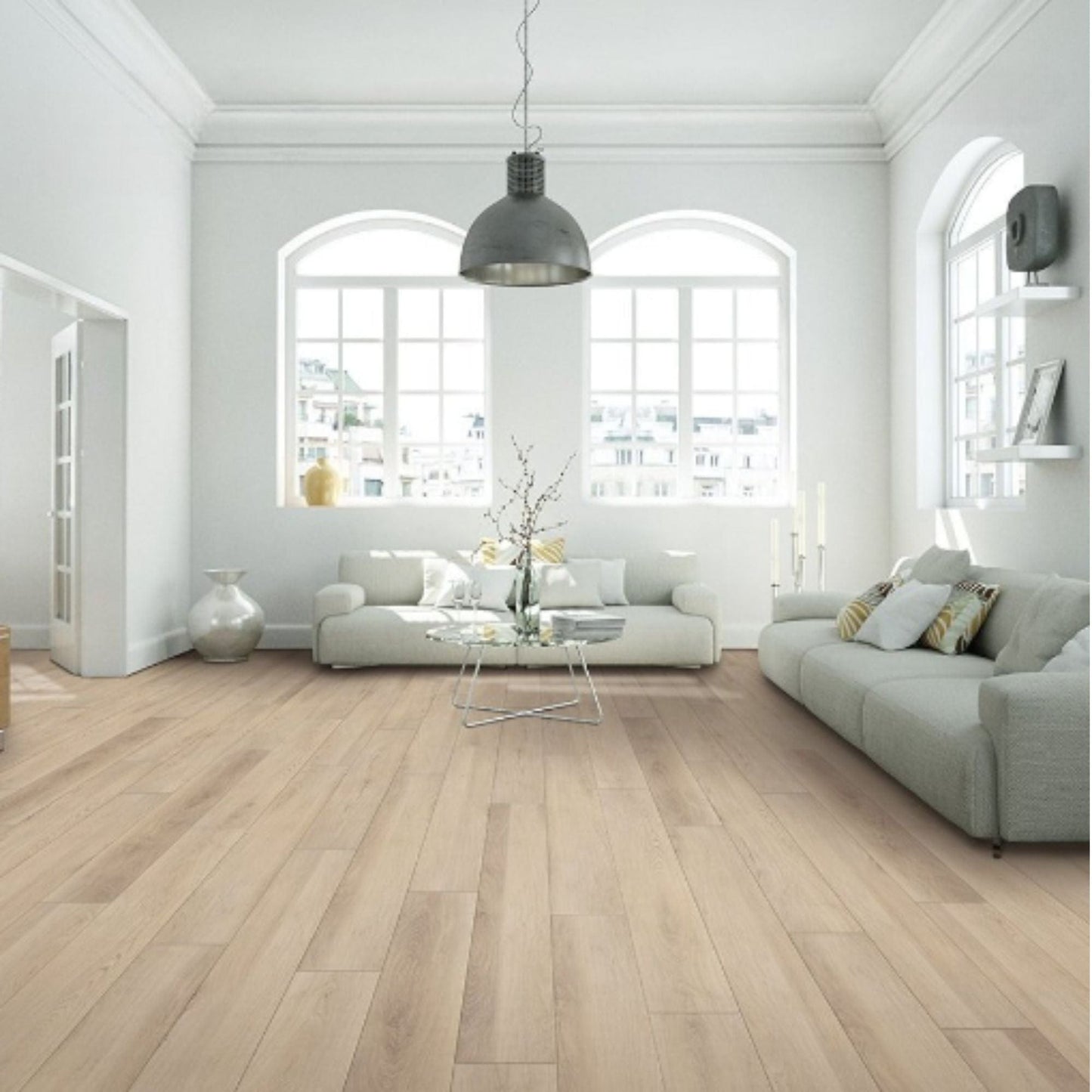 Luxury Vinyl Plank Happy Feet - Regency - London Fog - LVP Happy Feet