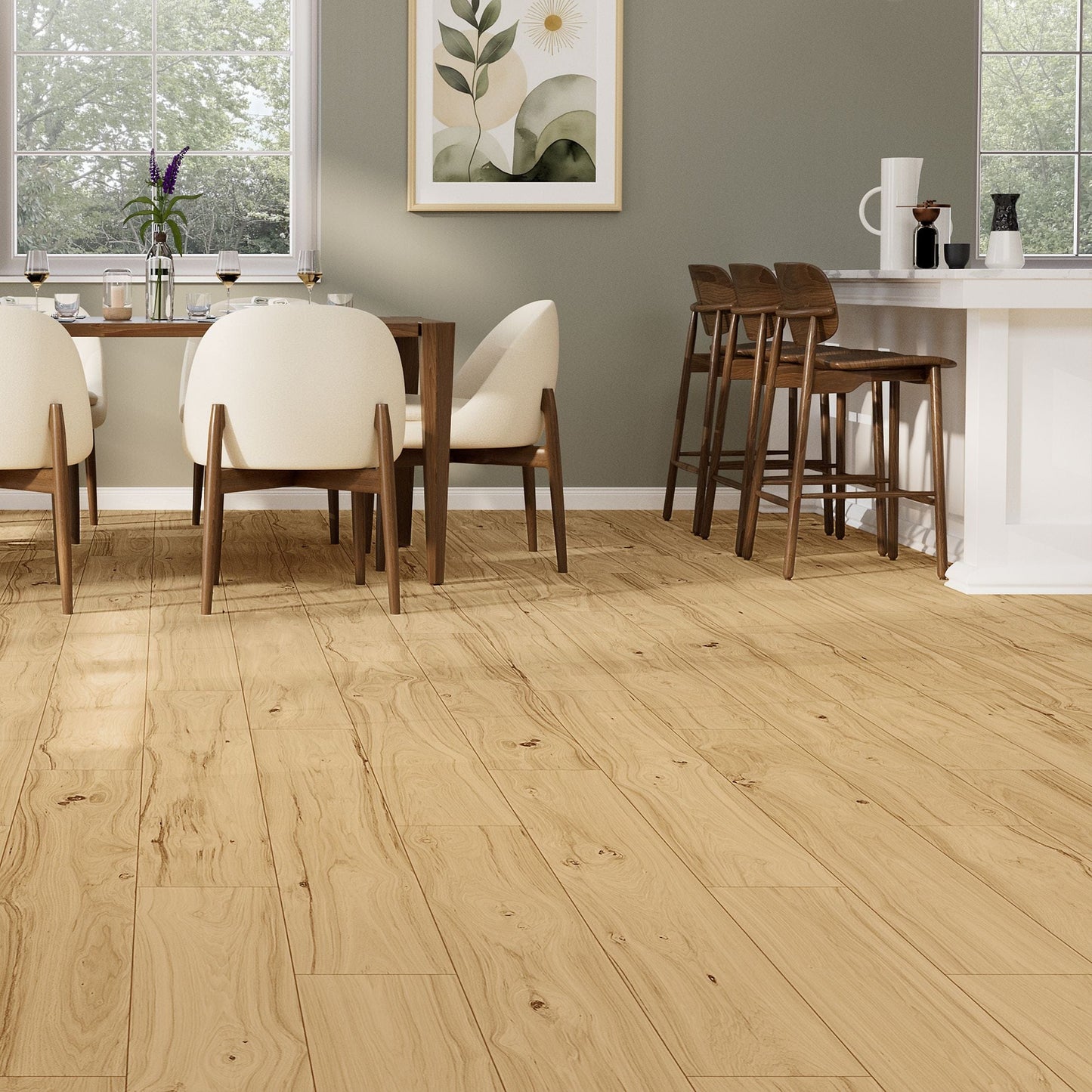 Luxury Vinyl Plank Mohawk - PureTech Plus - Chapman Hill - Chisolm Hickory - Luxury Vinyl Plank Mohawk