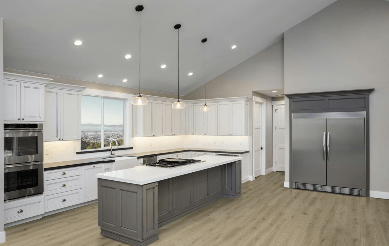 Luxury Vinyl Plank Mohawk - PureTech Plus - Saylor's Cove - Ecru Oak - LVP Mohawk