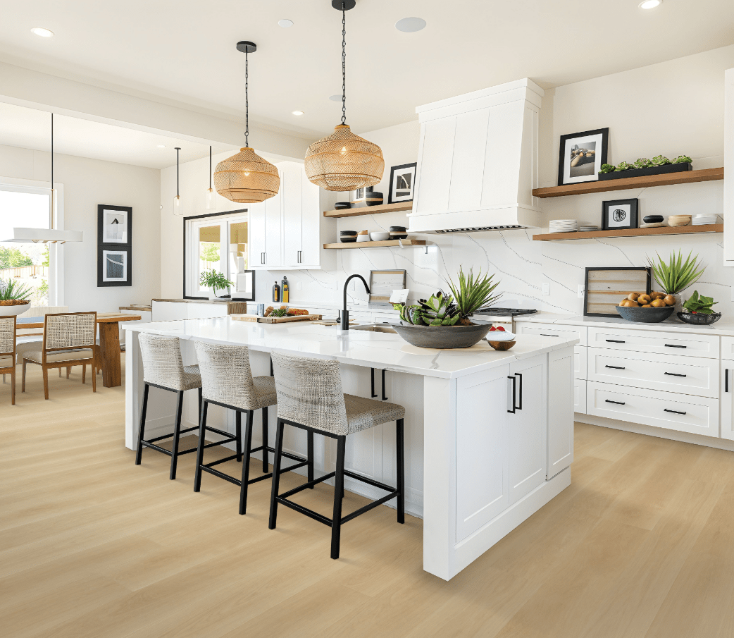 Luxury Vinyl Plank Mohawk - PureTech Premier - Kentmore Lodge - Jute Oak - Luxury Vinyl Plank Mohawk