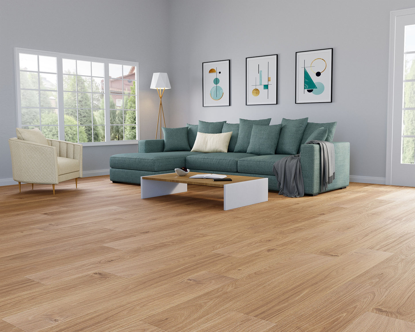 Luxury Vinyl Plank Mohawk - PureTech Select - Avery Grove - Chestnut Lodge Oak - Luxury Vinyl Plank Mohawk