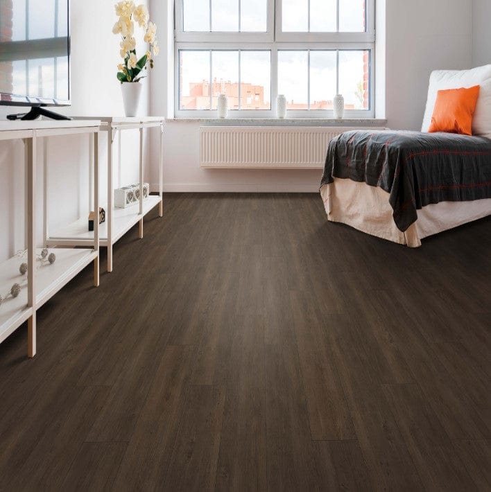 Luxury Vinyl Plank Mohawk - UltimateFlex Essentials - Caldwell - Forest Brown - Luxury Vinyl Plank Mohawk