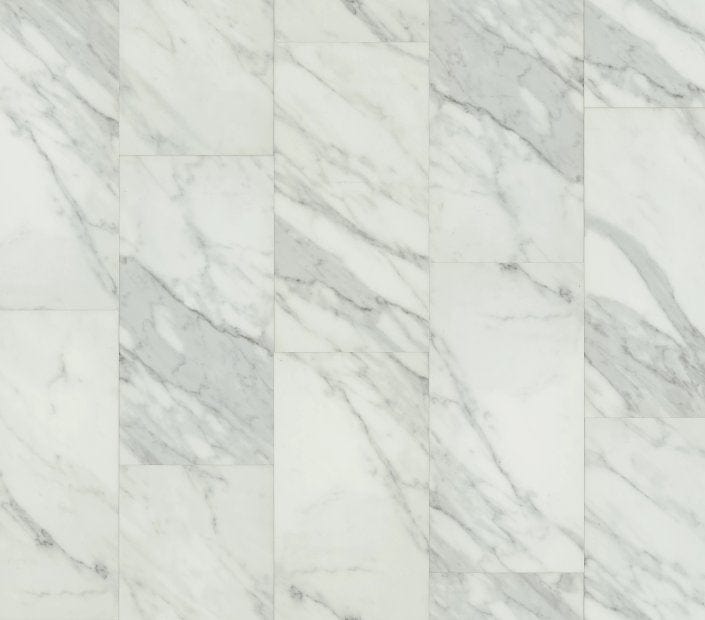 Luxury Vinyl Plank Philadelphia Commercial - Obelisk SPC - Carrara White - Luxury Vinyl Plank Box Shaw