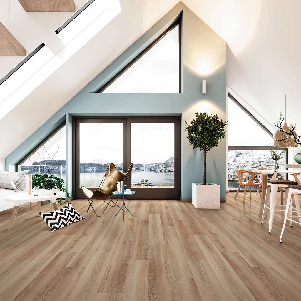 Luxury Vinyl Plank Shaw - COREtec Originals Premium VV457 - Coretta Oak - Luxury Vinyl Plank Shaw