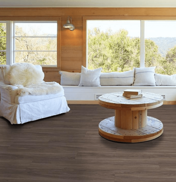 Luxury Vinyl Plank Shaw Floors - Paladin Plus - Cinnamon Walnut - Luxury Vinyl Plank Shaw