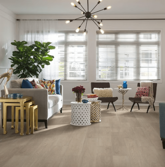 Luxury Vinyl Plank Shaw Floors - Paladin Plus - Silver Dollar - Luxury Vinyl Plank Shaw
