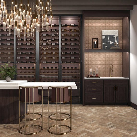 Mosaic Tile Marazzi - Cotto Revival - Alpaca Rectangle 2x9 - Floor Tile Marazzi