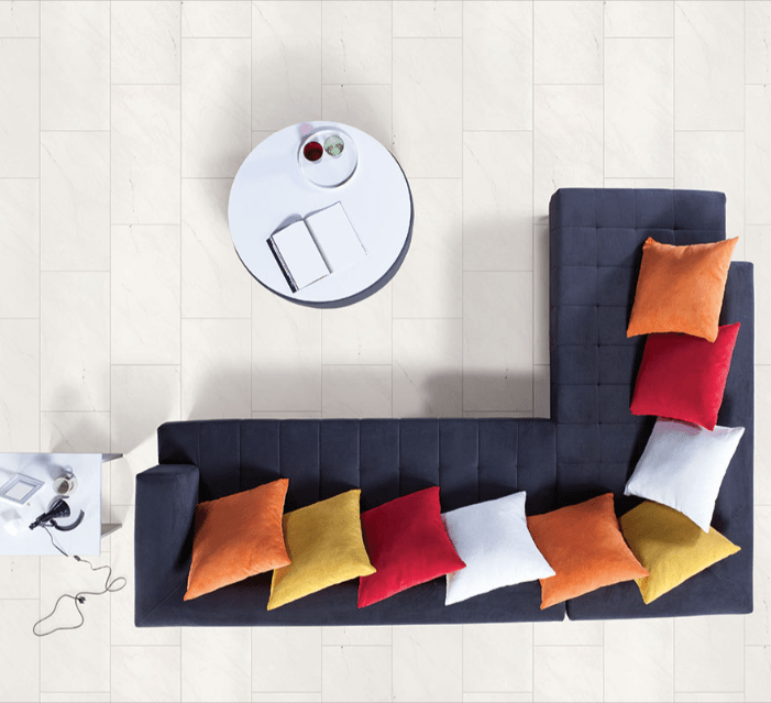 Porcelain Tile MSI - Aria - Ice - Porcelain Floor Tile 24X48 MSI International