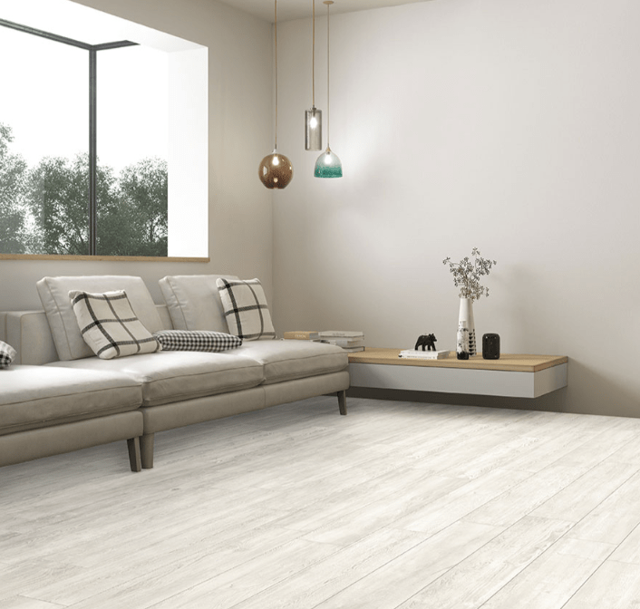 Porcelain Tile MSI - Caldera - Blanca - Porcelain Wood Look Tile MSI International
