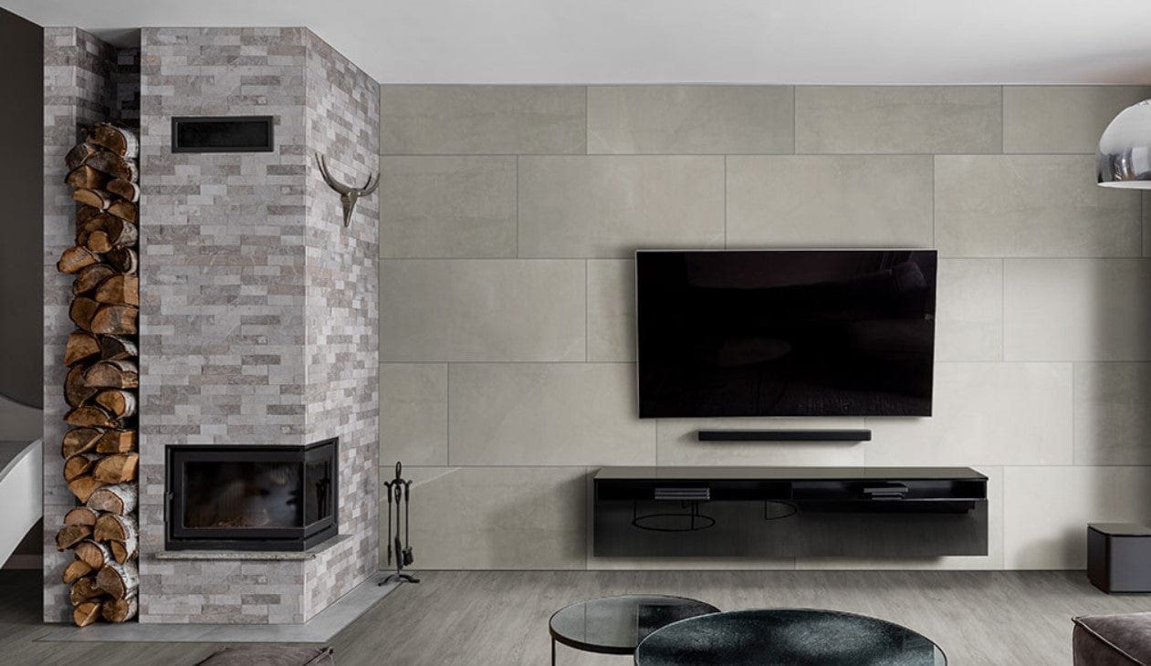 Stacked Stone MSI - RockMount Stacked Stone - Luna Gray Corner "L" 6x18 MSI