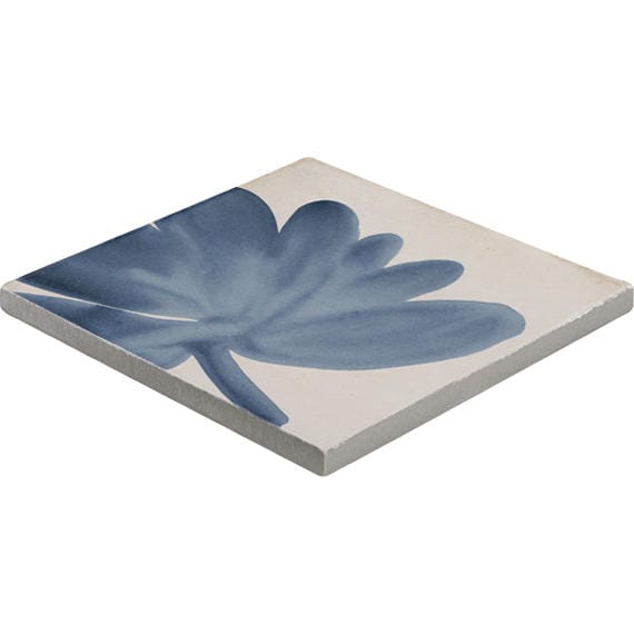Tile Marazzi - Rice - Natural Deco Blossom Square 6x6 Glossy - Tile Marazzi