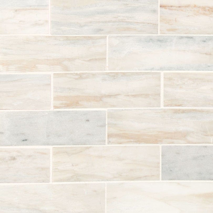 Tile MSI - Angora Subway 2x6 Polished Tile MSI