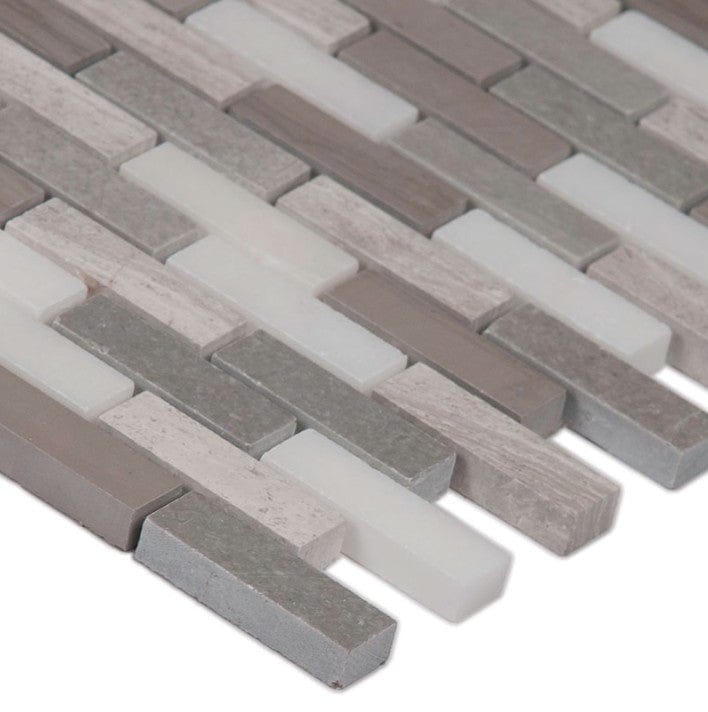 Tile MSI - Arctic Storm Brick Pattern Tile MSI