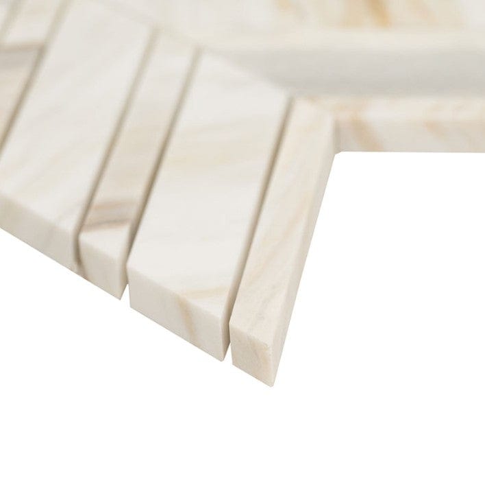 Tile MSI - Athena Gold Chevron Pattern Honed Tile MSI