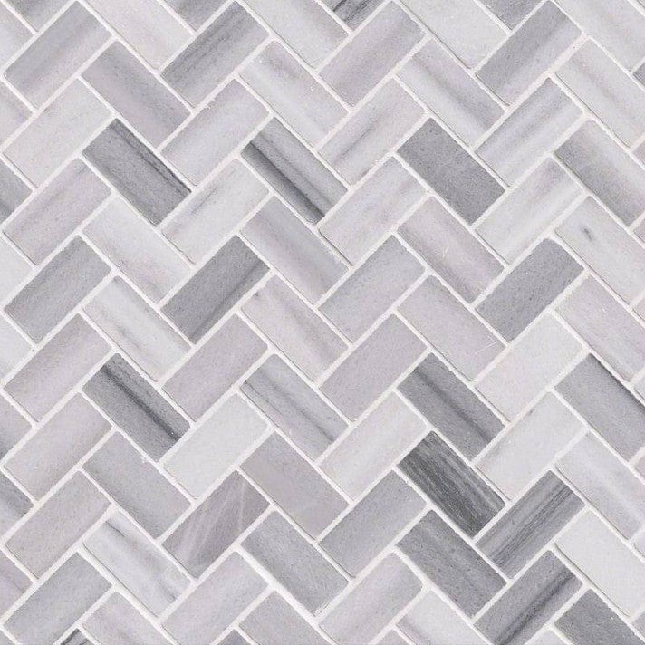 Tile MSI - Bergamo Herringbone Polished Tile Box MSI