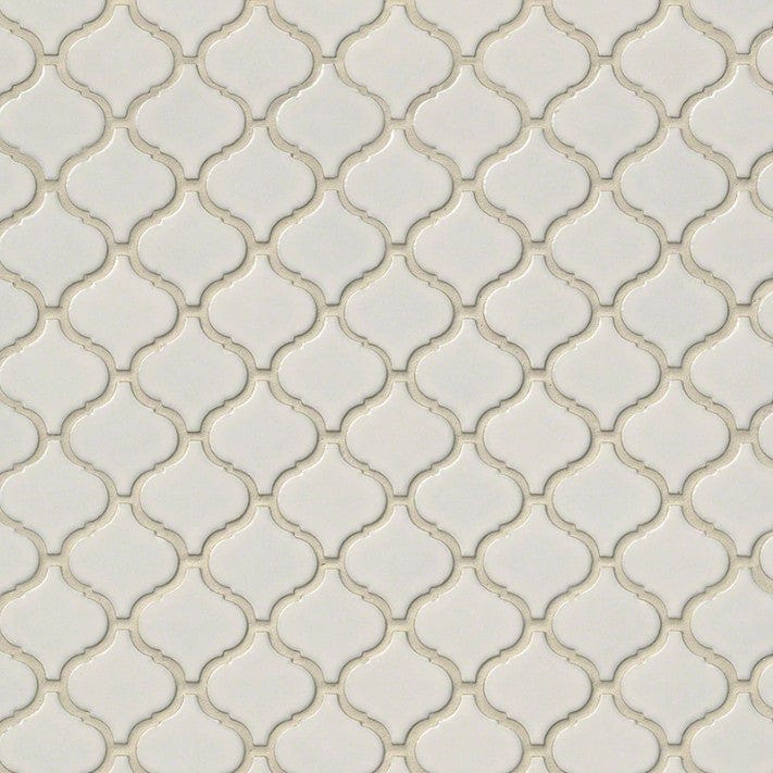 Tile MSI - Bianco Arabesque Tile MSI