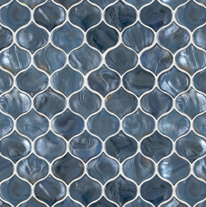Tile MSI - Blue Shimmer Arabesque Tile MSI