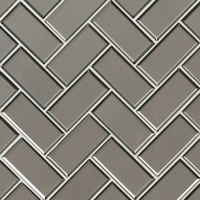 Tile MSI - Champagne Bevel Herringbone 8mm Tile Box MSI