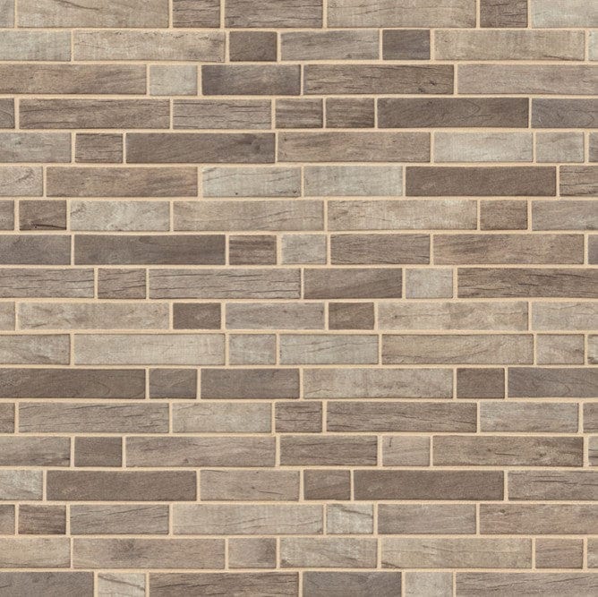 Tile MSI - Driftwood Interlocking 6mm Tile MSI