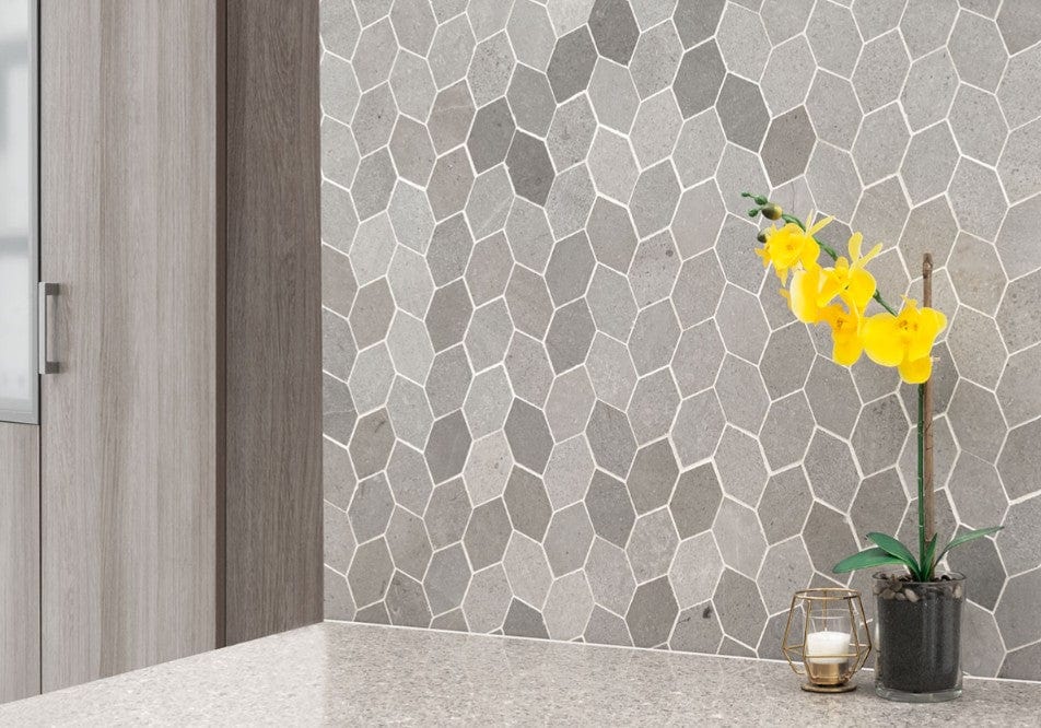 Tile MSI - Lilly Pad Mosaic Honed Tile MSI