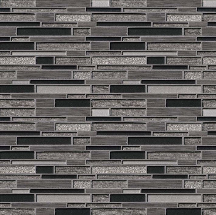 Tile MSI - Metro Gris Blend Interlocking Tile MSI