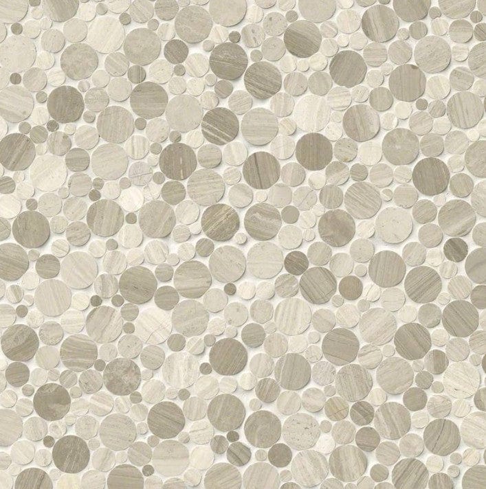Tile MSI - Rio Lago - Serenity Stone Pebble Polished MSI