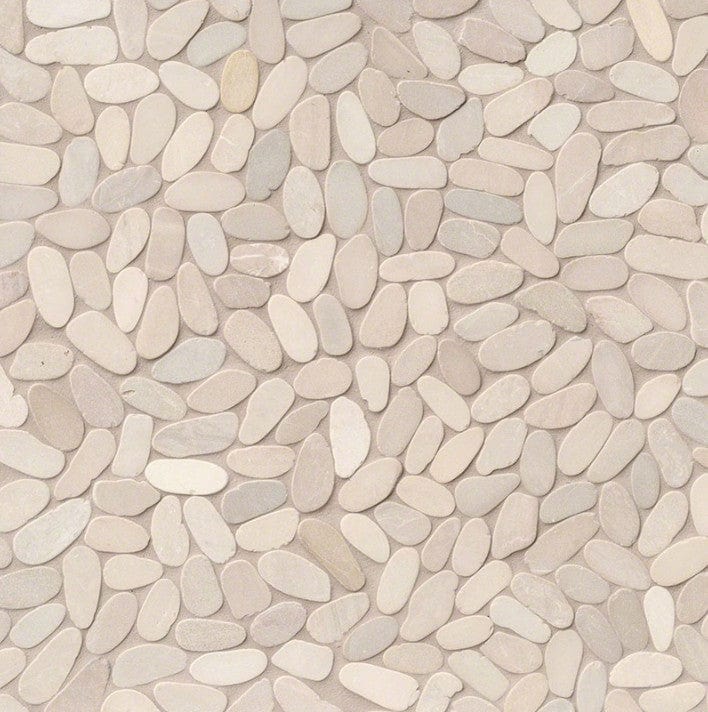 Tile MSI - Rio Lago - Sliced Pebble Earth Tumbled MSI