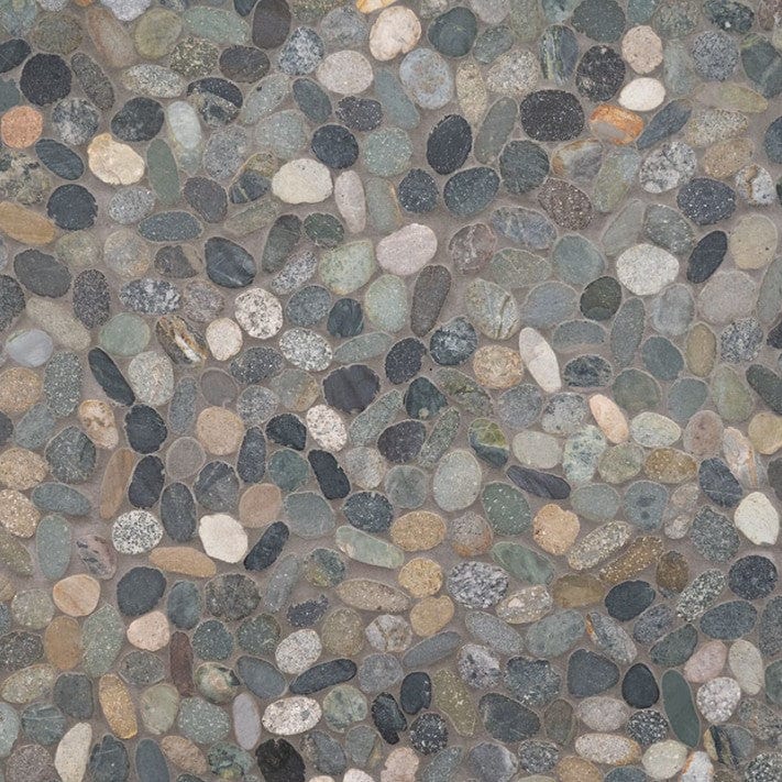 Tile MSI - Rio Lago - Sliced Rainforest Pebble MSI