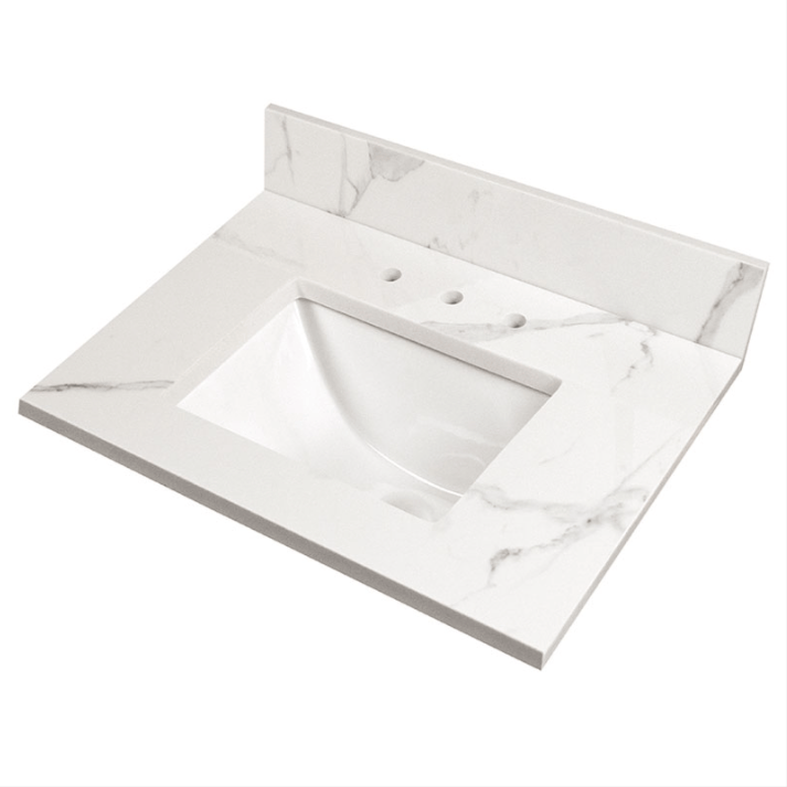 Vanity Top MSI - Calacatta Nowy 37x22 Polished MSI