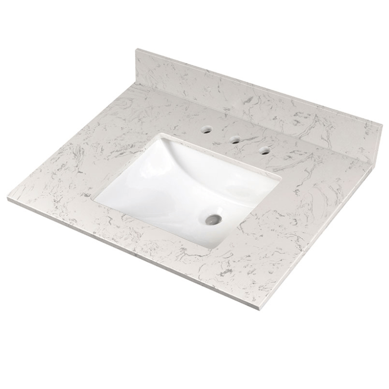 Vanity Top MSI - Carrara Sky 37x22 Polished Vanity Top MSI