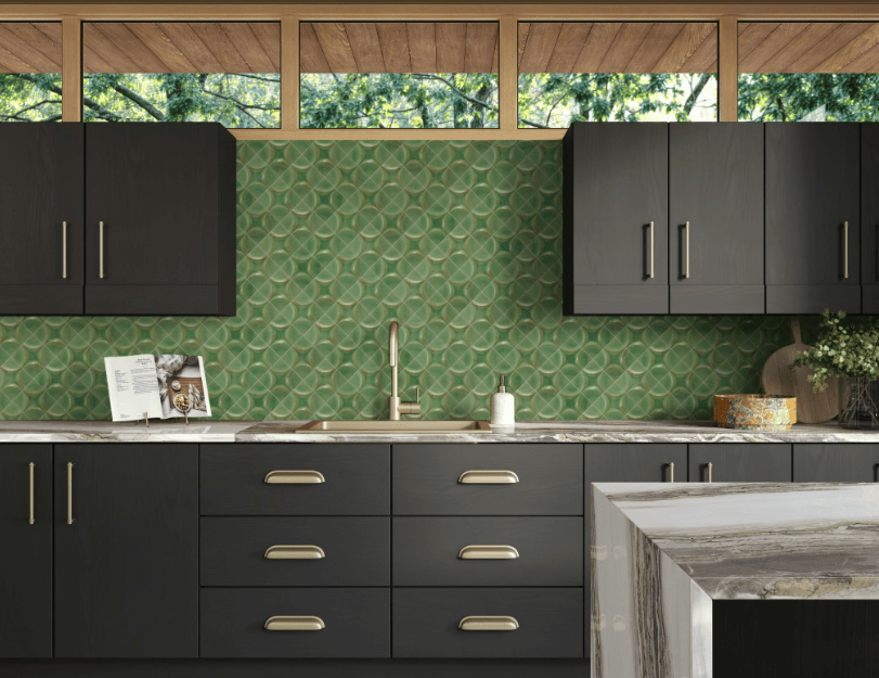 Wall Tile Daltile - Contempee - Ivy - Star - Tile - 4" x 4" Daltile