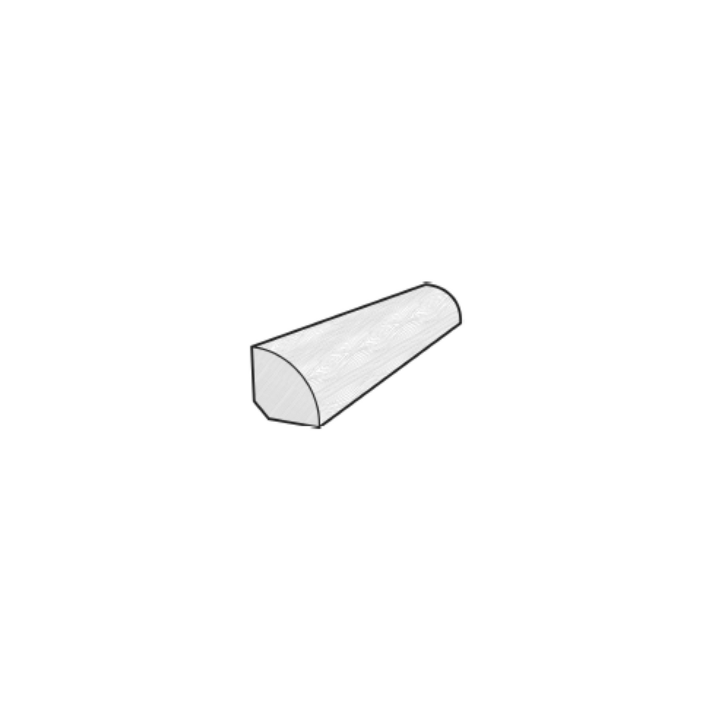 Accessory Shaw - Endura Plus - White Sand - Quarter Round Shaw