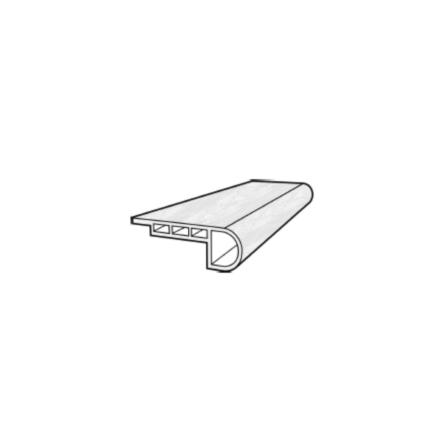 Accessory Shaw - Endura Plus - Wild Dunes - Flush Stair Nose Shaw
