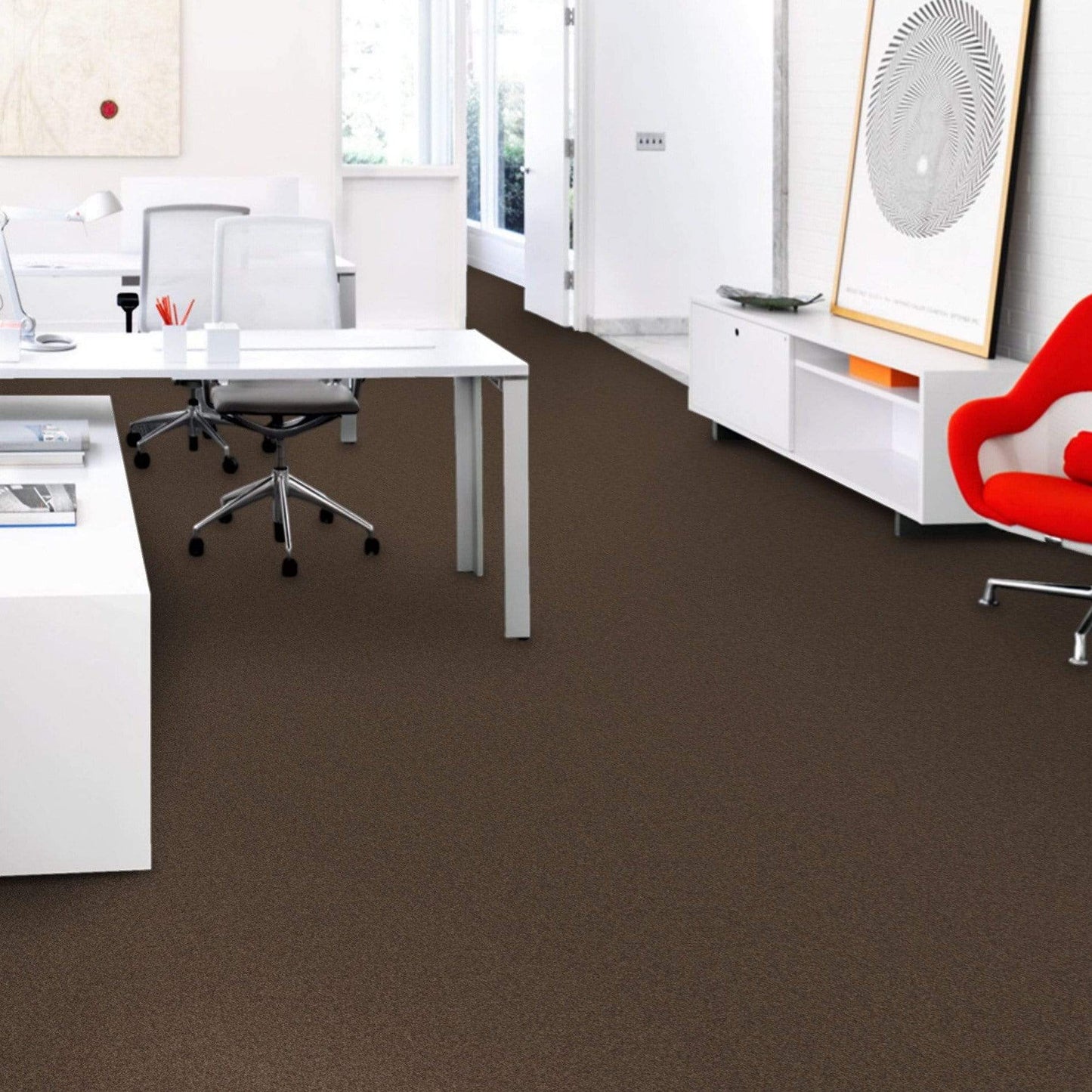 Aladdin Ruler Breaker 869 Hickory Carpet Tile