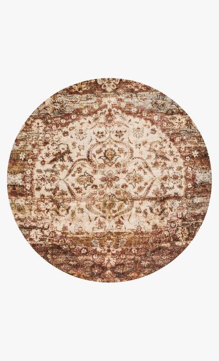 Area Rugs Loloi - Anastasia Collection - AF-06 Rust / Ivory - Area Rug Loloi