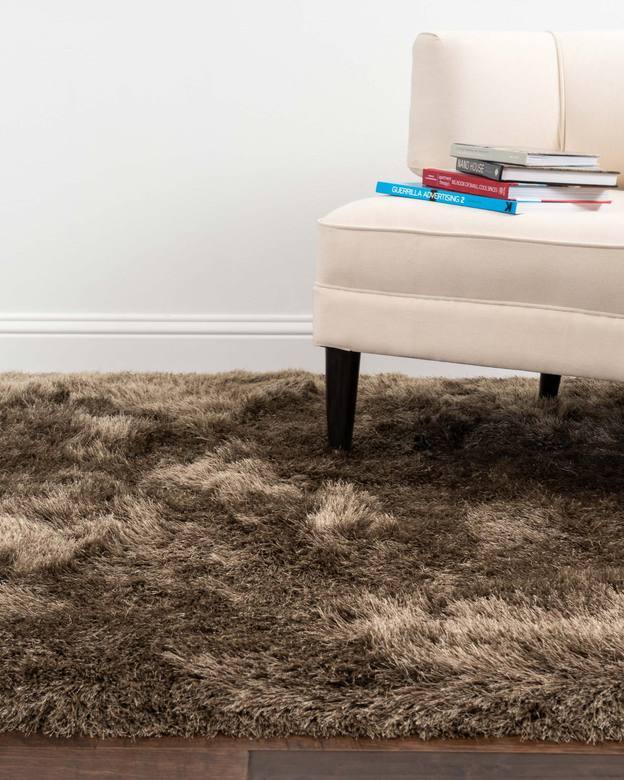 Area Rugs Loloi - The Allure Shag Collection - AQ-01 Taupe - Area Rug Loloi