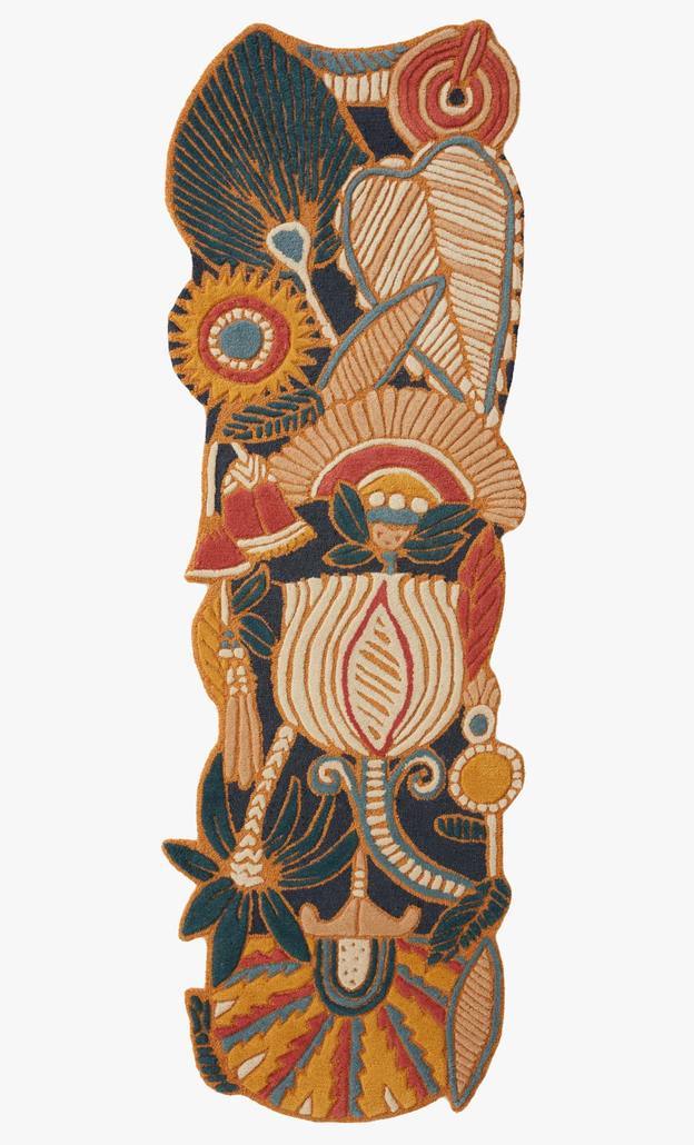 Area Rugs Loloi - The Optimism Collection - OPT-03 JB Denim / Sunset - Area Rug Loloi